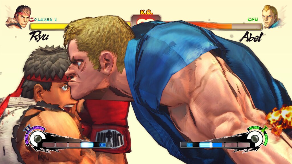Steam Community :: Screenshot :: Ryu rearranging Abel's jaw Shin 
