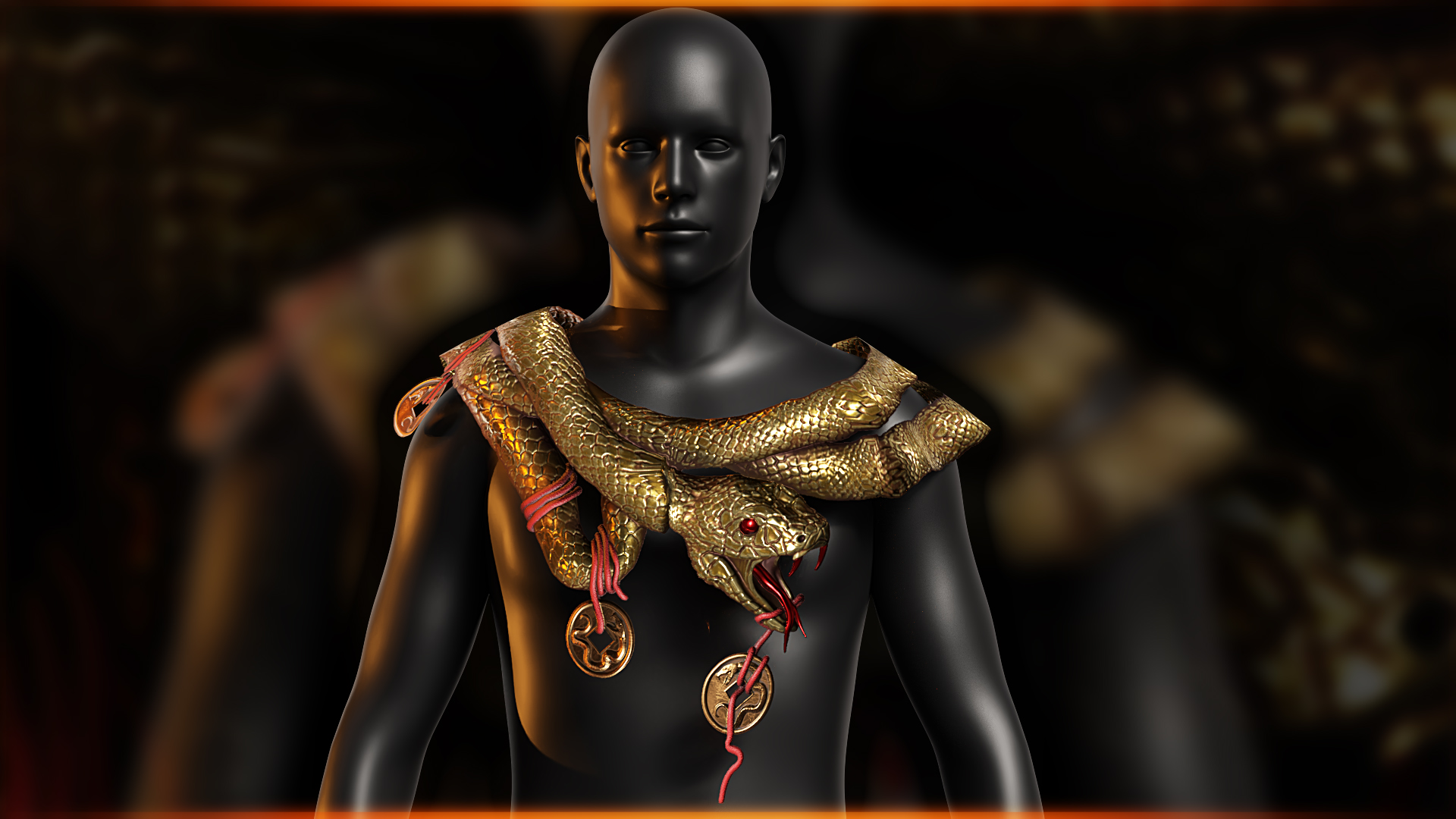 Lunar Snake Poncho screenshot 1