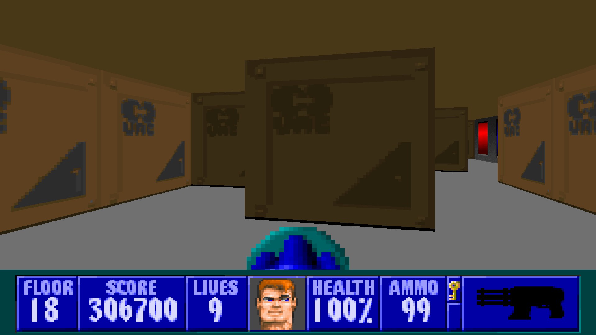 wolfenstein 3d spear of destiny mission 1 floor 2