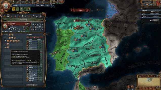 Castilian Civil War Eu4
