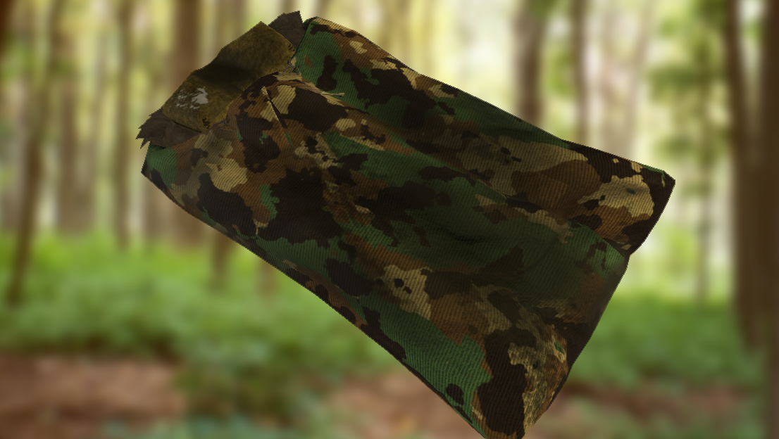 Wood Camo Sleeping Bag screenshot 1