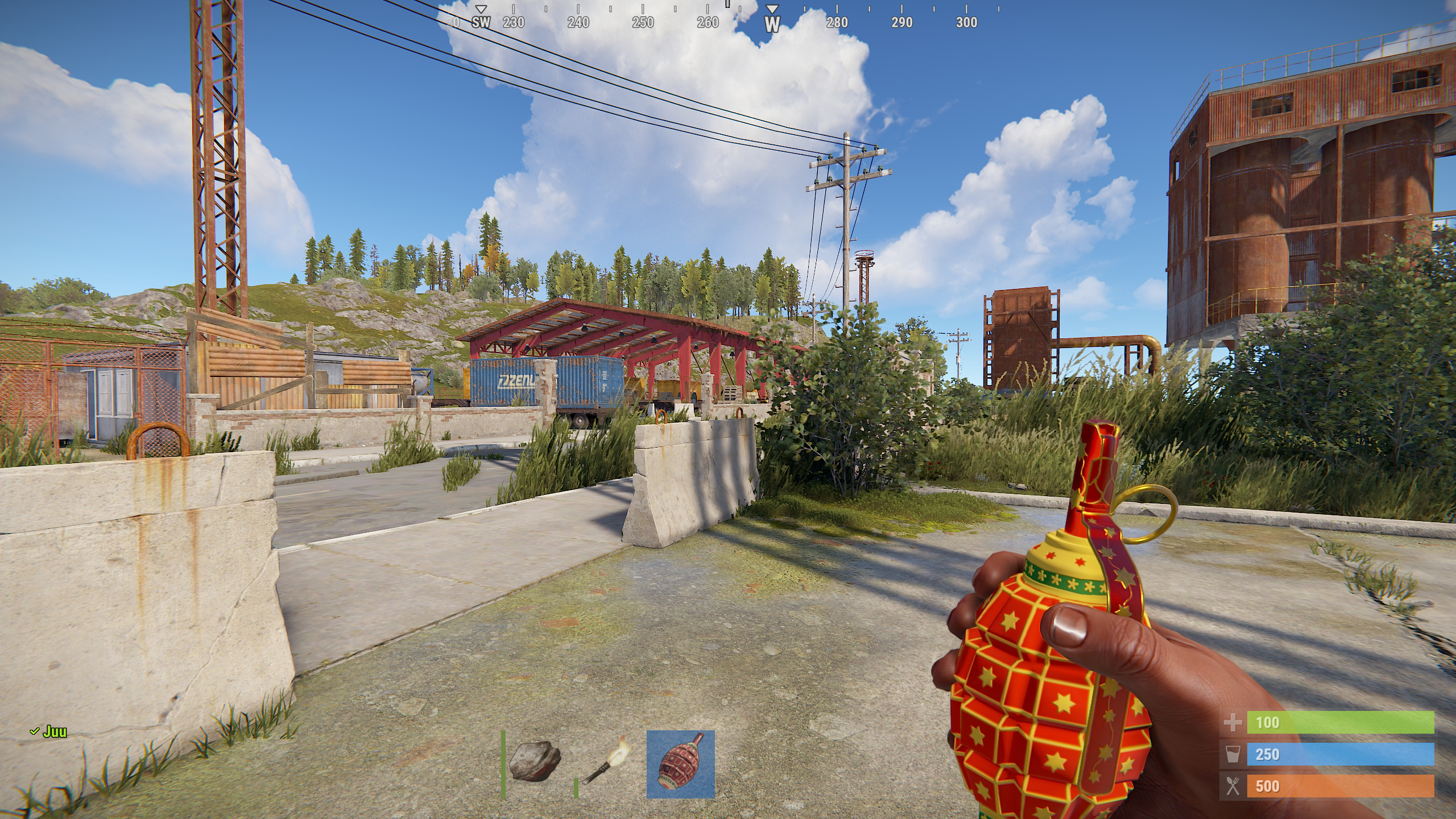 Red Christmas Grenade screenshot 1