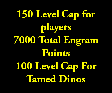 Steam Workshop Level Cap Engram Increase Dinos And Players
