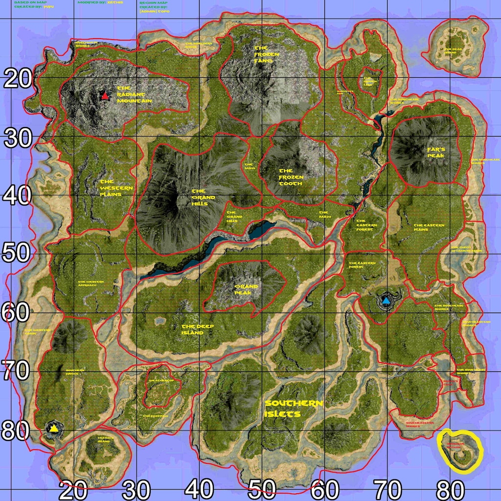 Steam コミュニティ Ark Region Map Semi Final Update 1