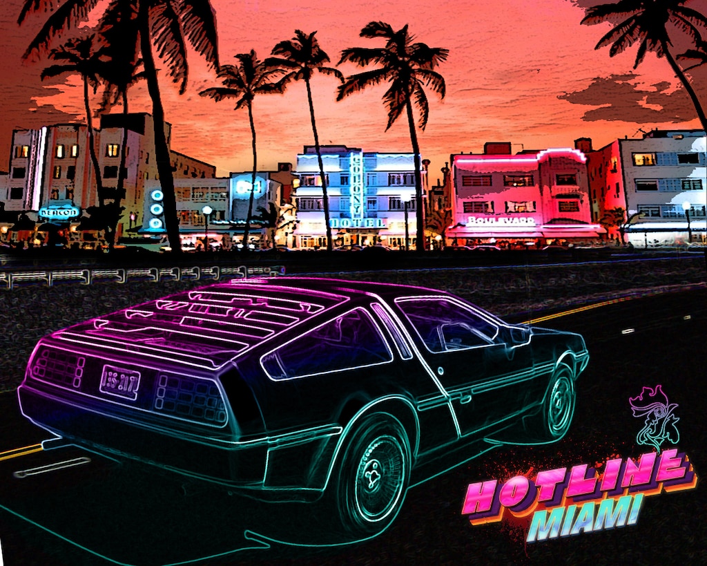 Steam Community :: :: Wallpaper - Hotline Miami style