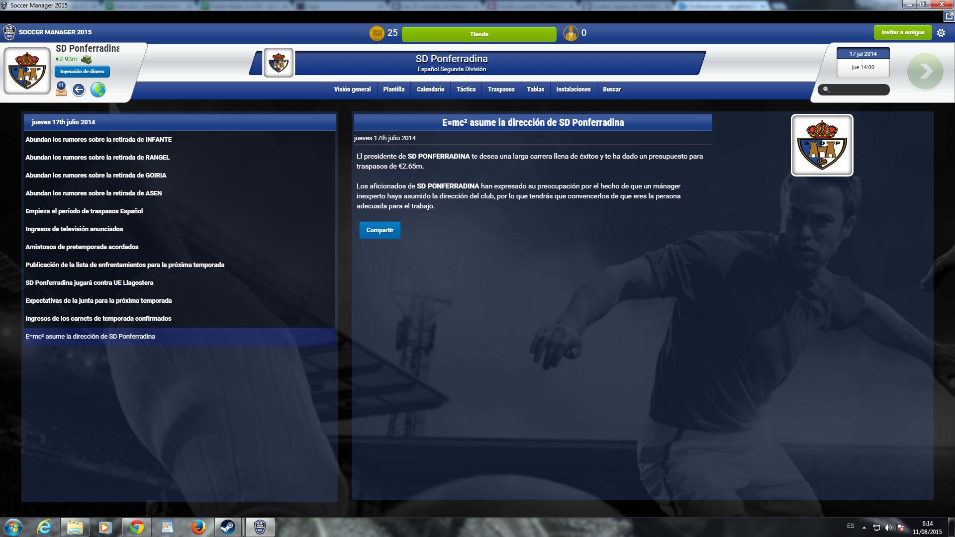 Steam Community Soccer Manager 2015