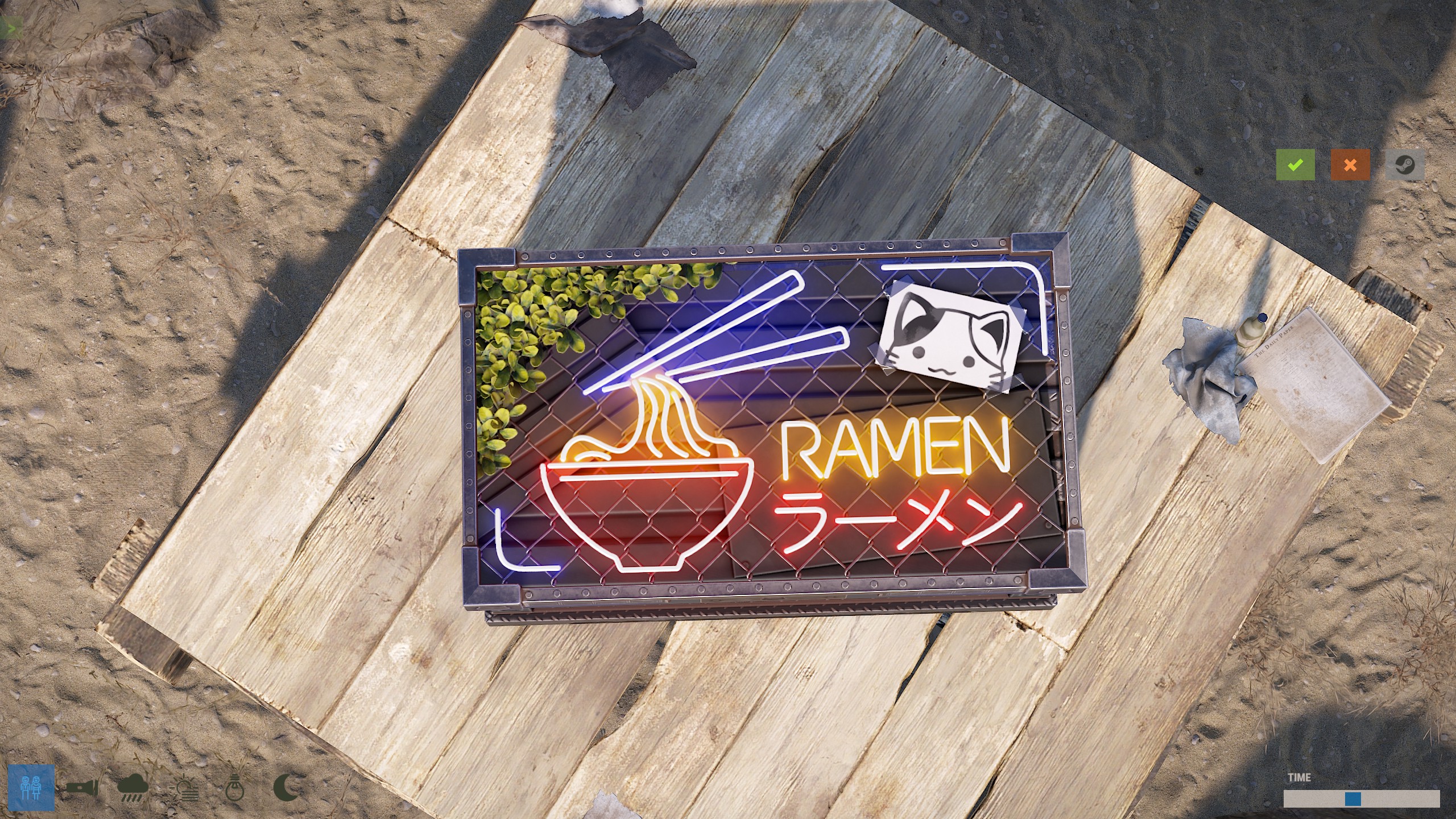 Ramen Large Wood Box screenshot 1