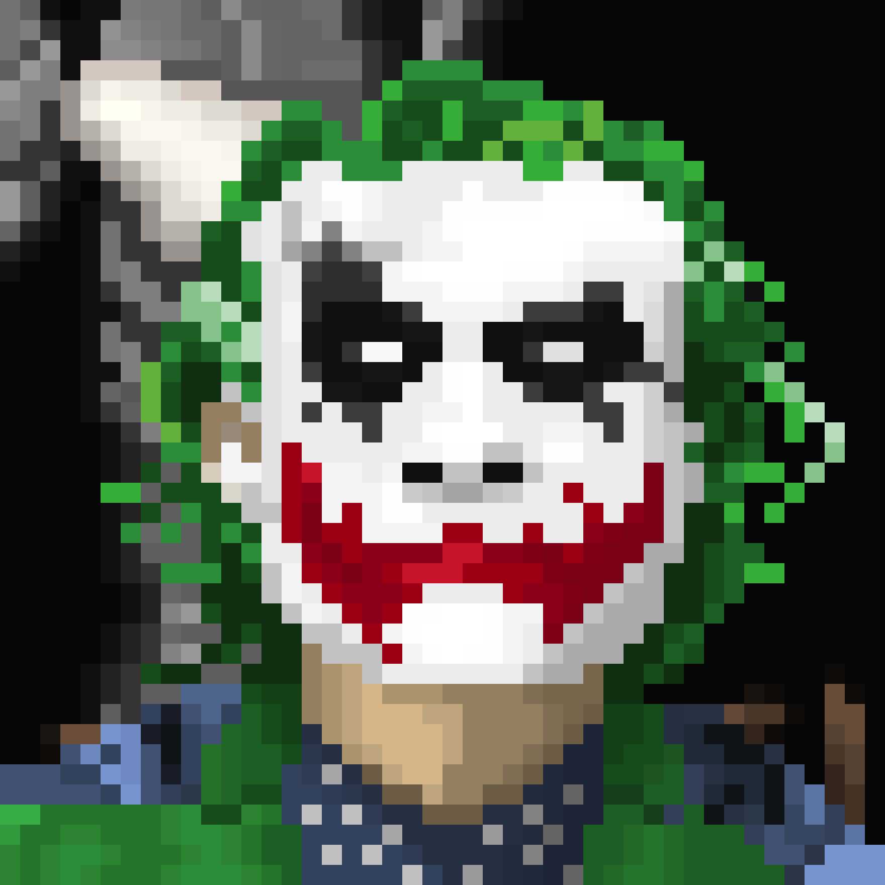 Steam Community :: :: The Joker Pixel Art