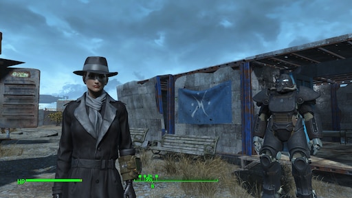 Steamin yhteisö: Fallout 4. Jennifer Stevens 04 - Silver Shroud Costume wit...
