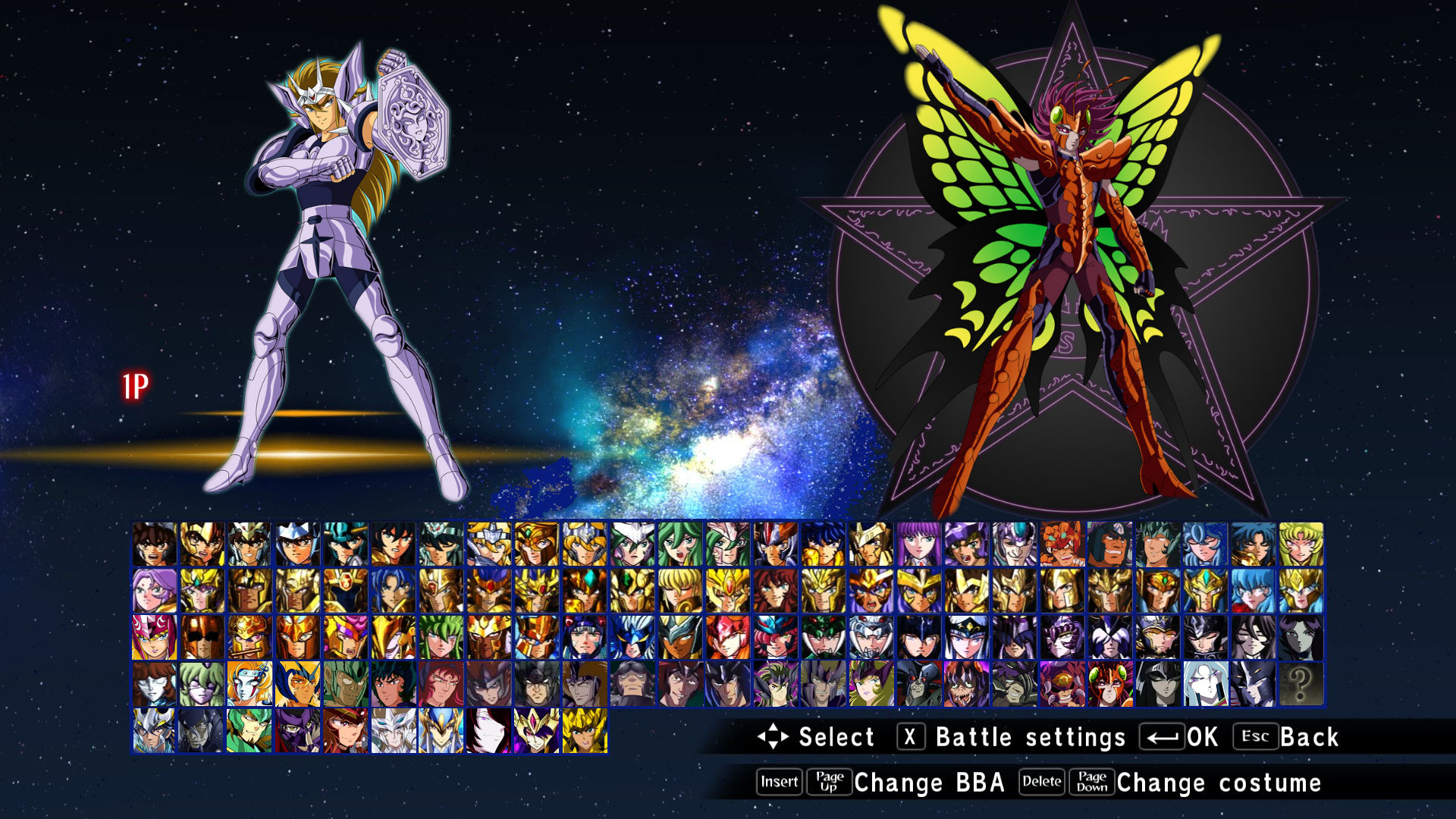saint seiya games list