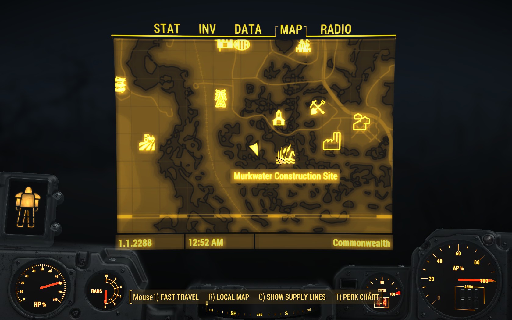 Nuka World Power Armor Locations Map