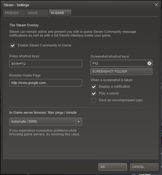Steam Community :: Guide :: Posting screenshots