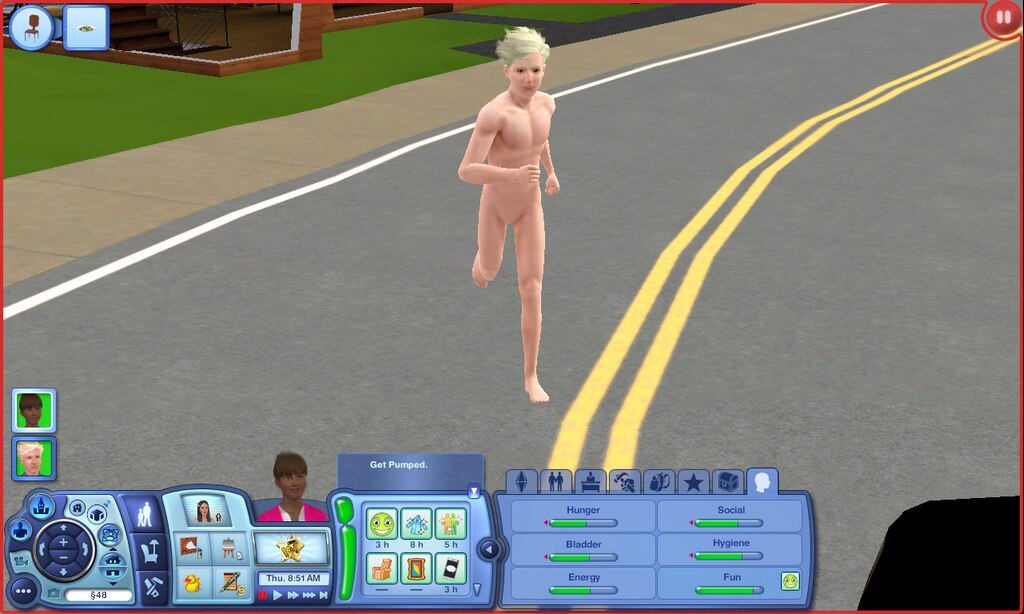 Why Was My Sim Totally Naked When I Logged In? : r/SimsMobile