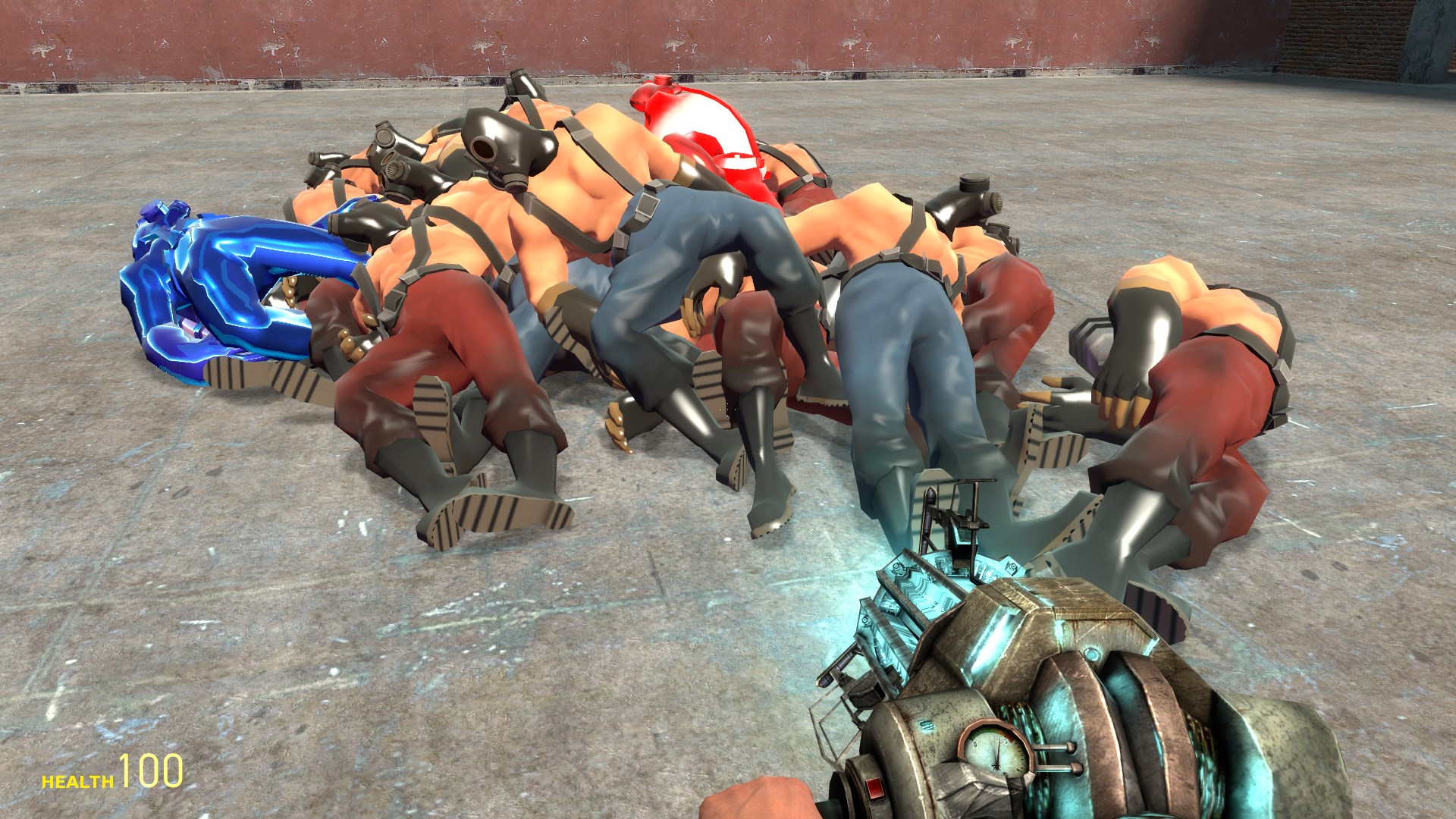 Steam Workshop Tf2 Muscly Pyro Model