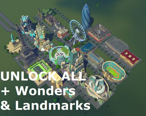 Steam Atolyesi Unlock All Wonders Landmarks