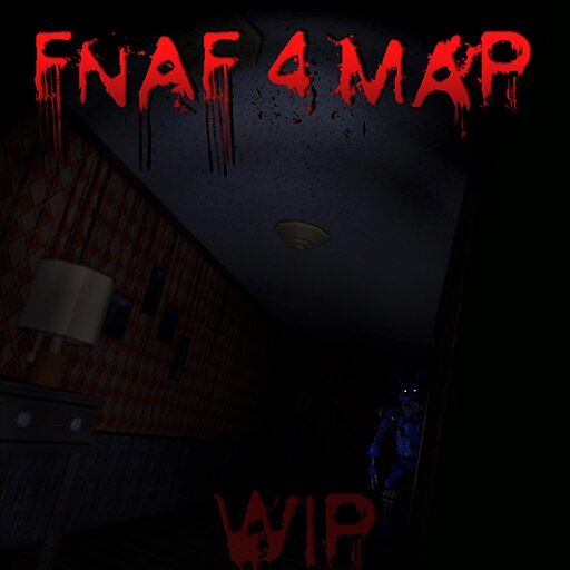 Five Nights at Freddy's 4 Night 4 Map #RedditGaming #fnaf #4  #FiveNightsatFreddys4 #Scottgames #steam
