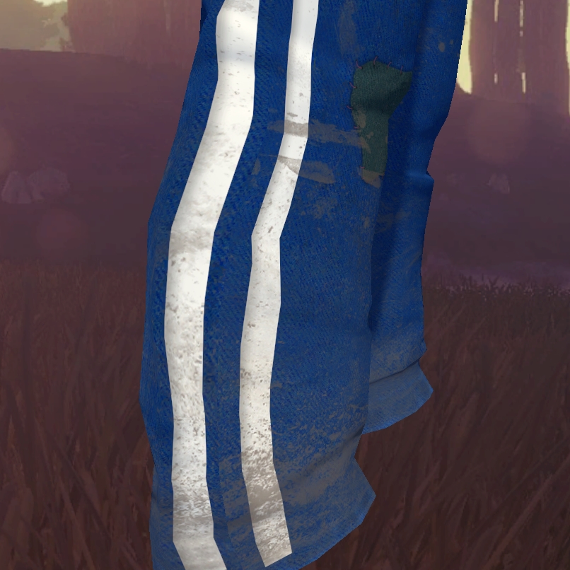 Blue Track Pants screenshot 1
