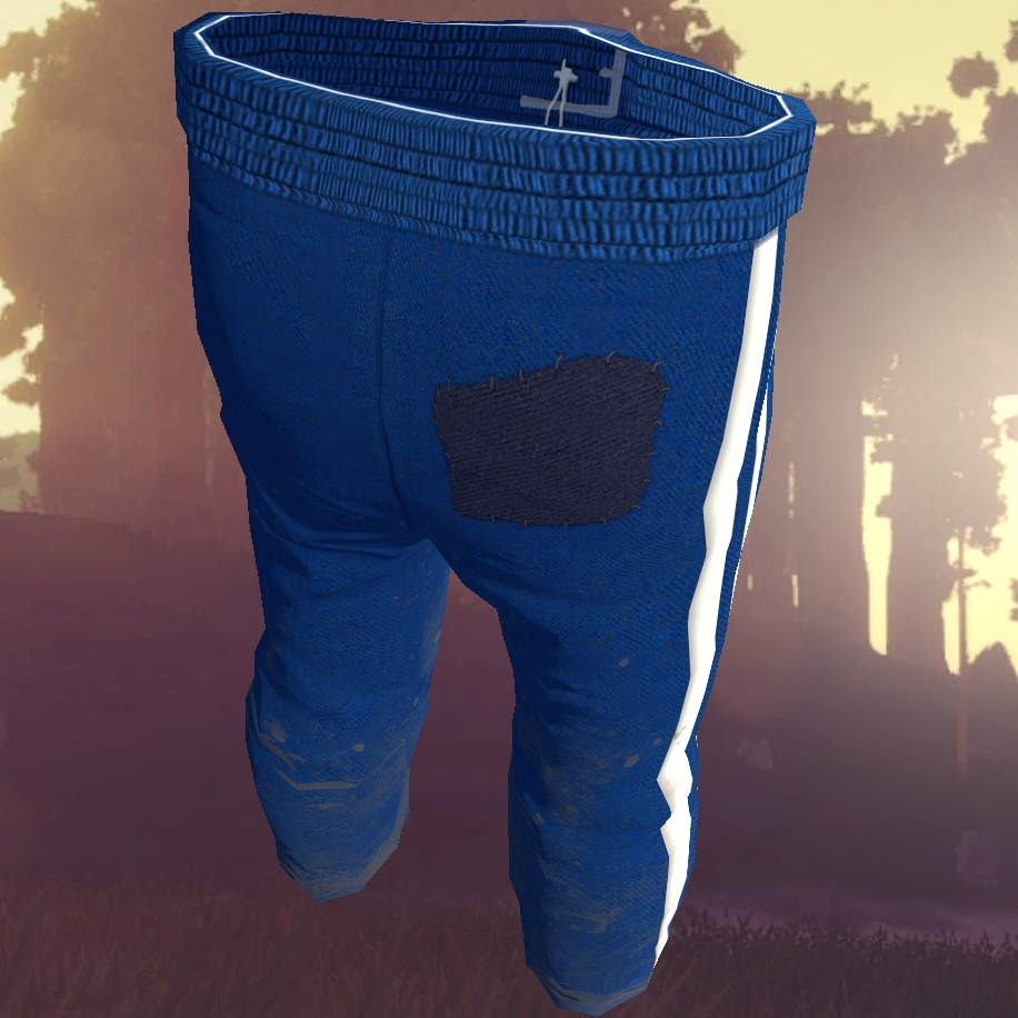 Blue Track Pants thumbnail 2