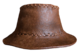 Кожаная шляпа