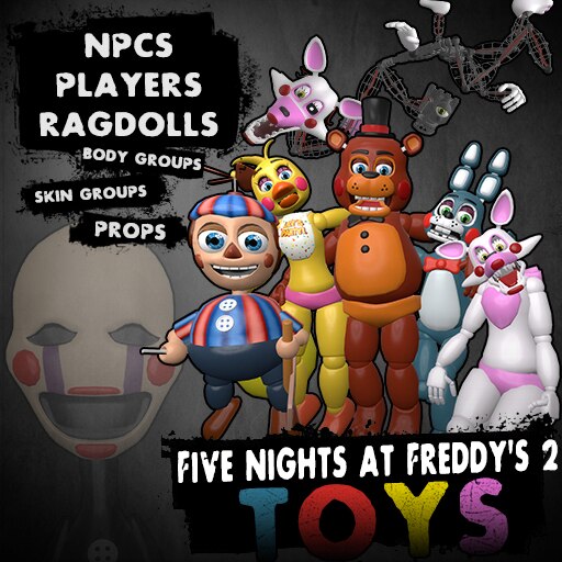 Fnaf 2 hot sale action figures