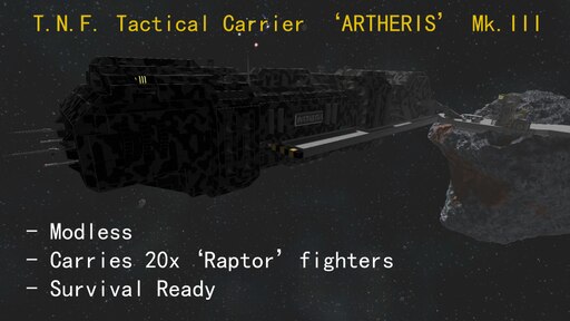 Steam Workshop::T.N.F. Assault Squadron Carrier Class 'Artheris' Mk.III