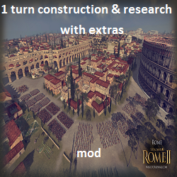 1 turn construction and research with extras mod.