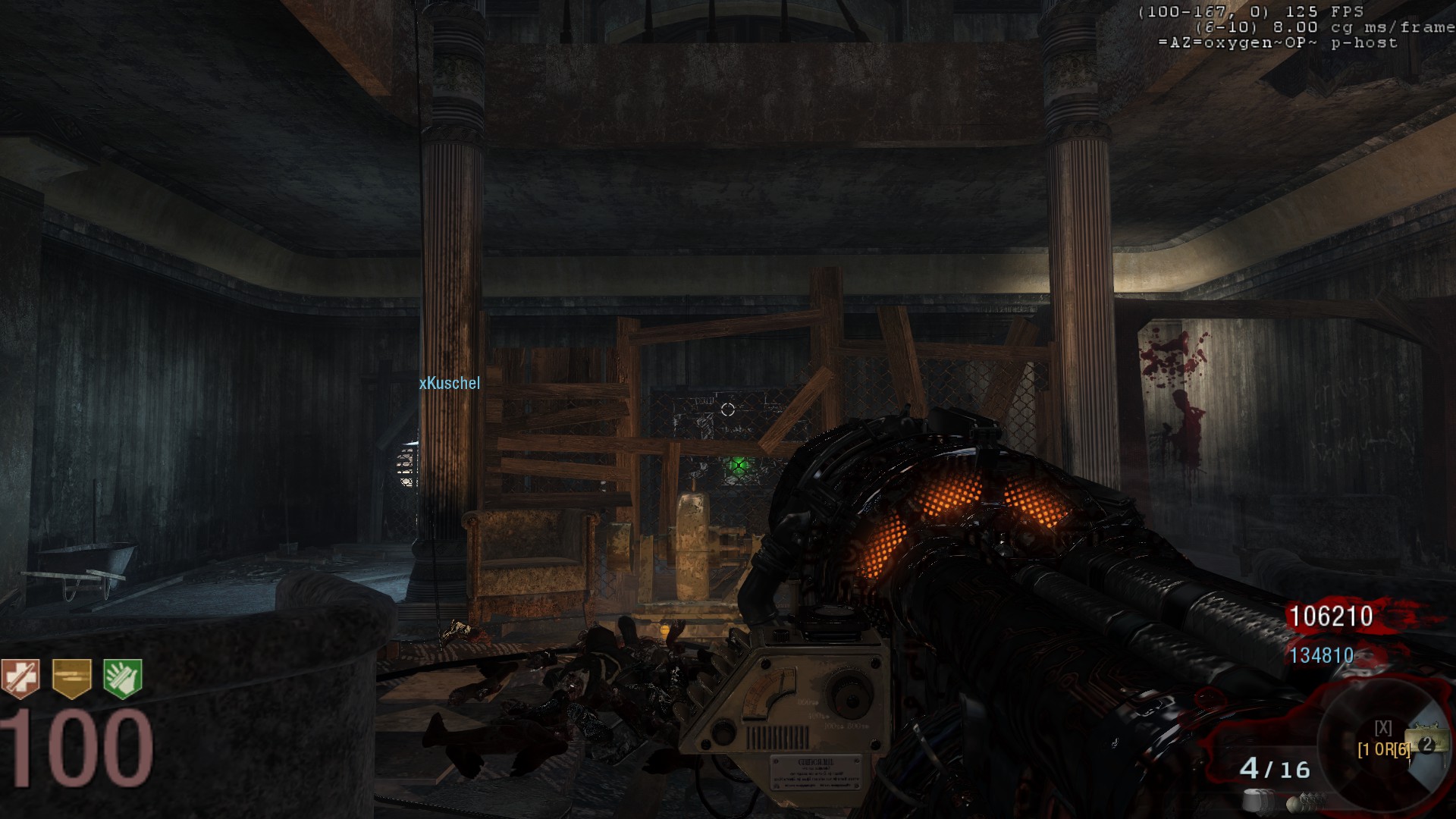 Steam Community Screenshot Round 100 Coop Kino Der Toten With Xkuschel Dc