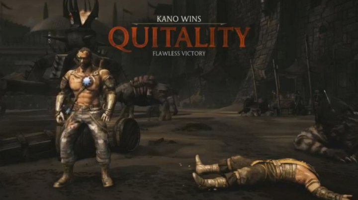 Mortal Kombat X - Kano's Knife To Meet You Fatality (1080p) 