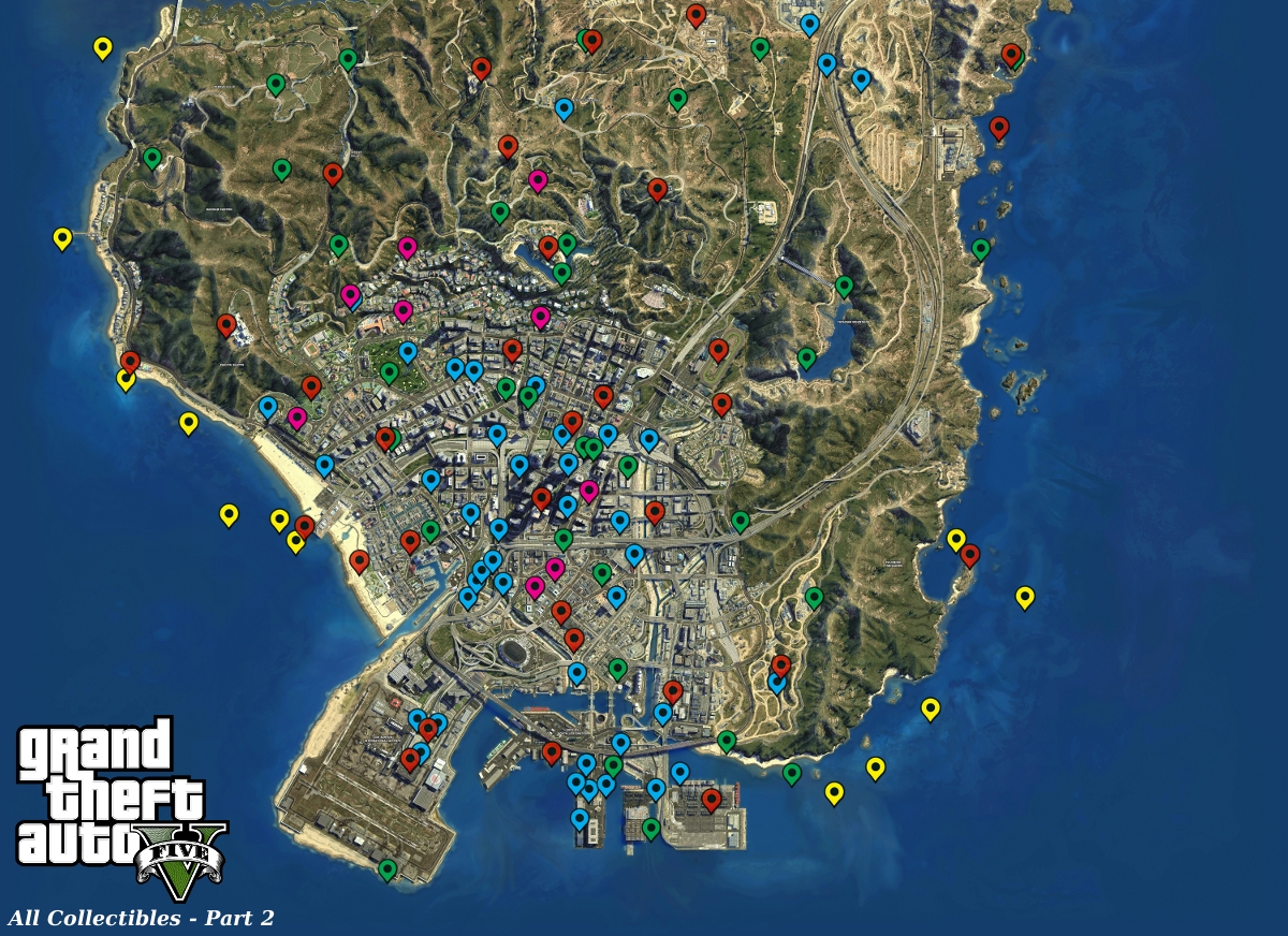 GTA V Map  thegtabible