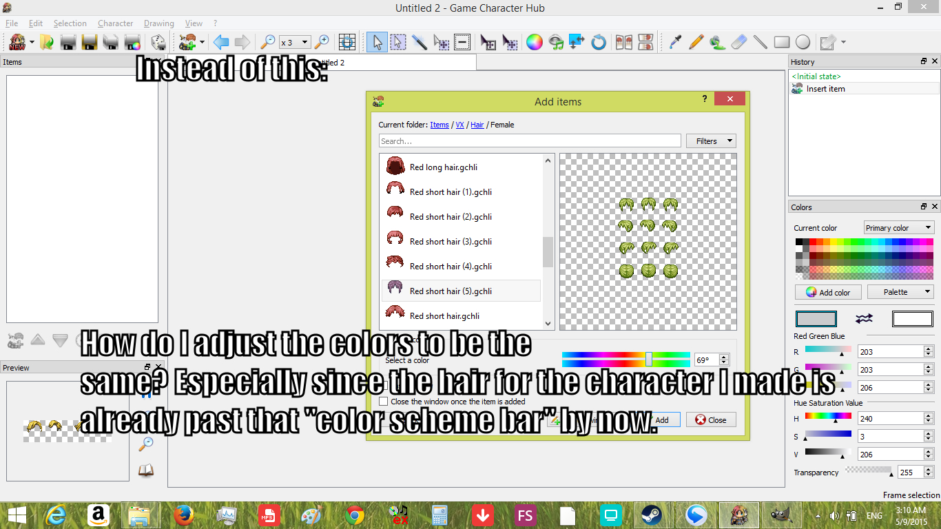 Steam Community Game Character Hub