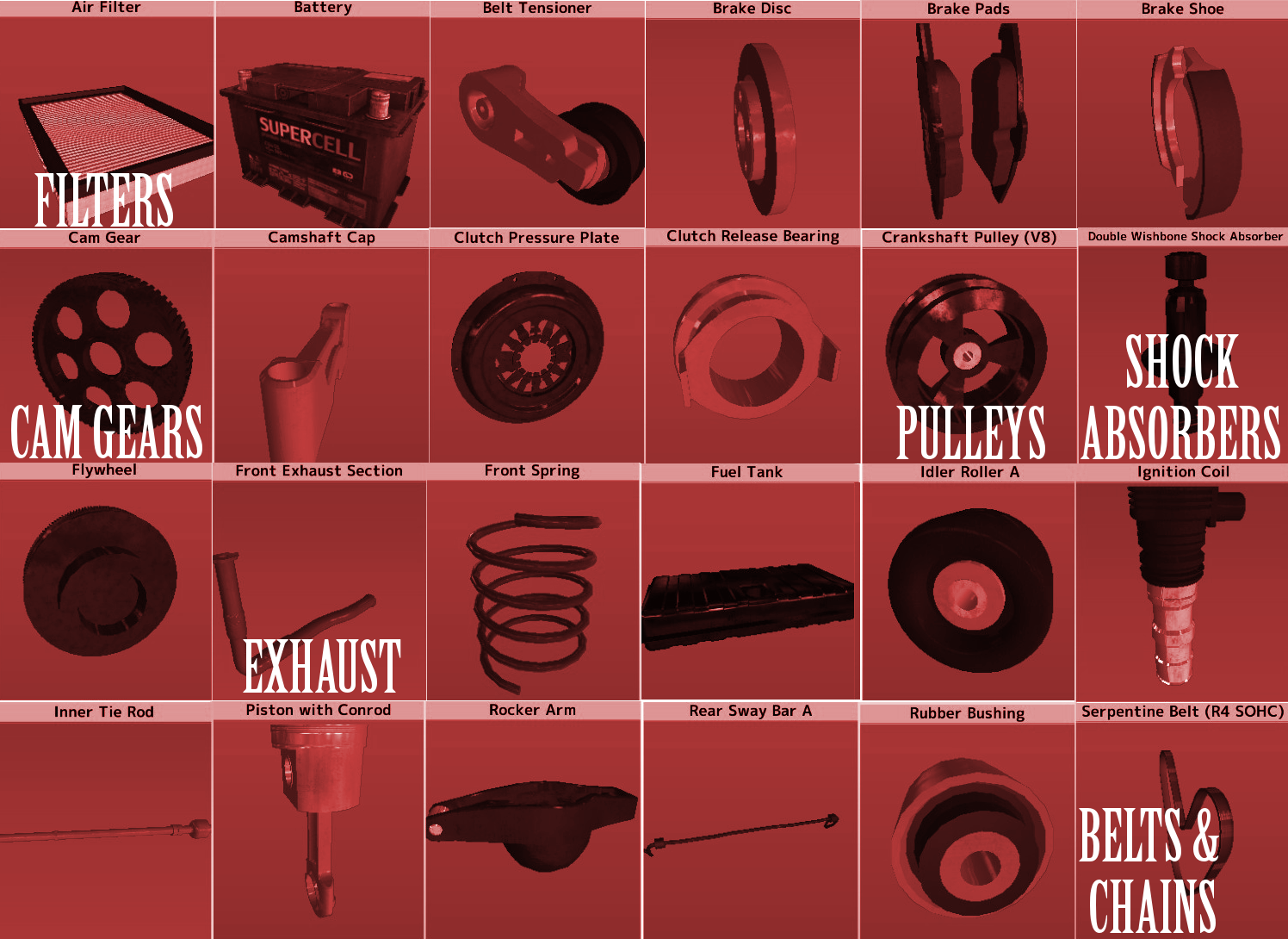 Repair table and parts regeneration image 1