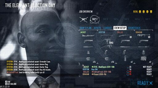 Lobby player info payday 2 фото 15