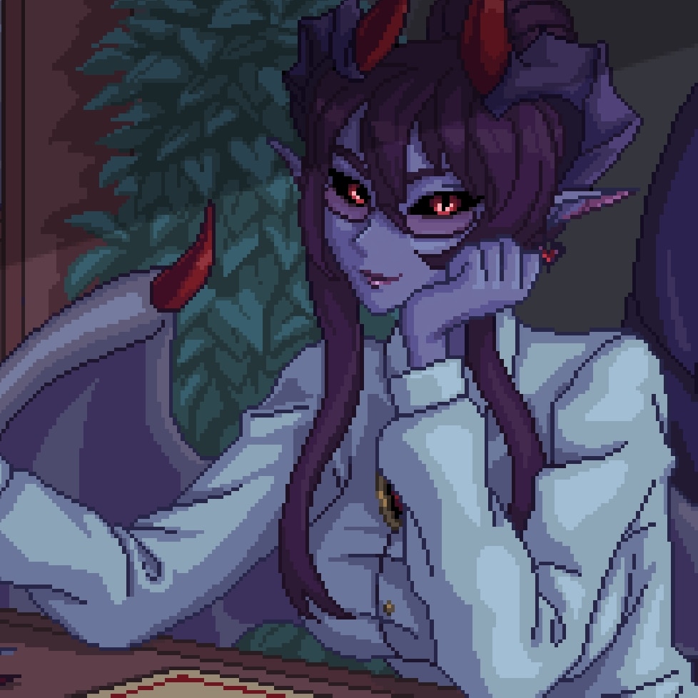 Pixel art Succubus