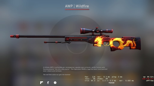 Awp wildfire battle scarred фото 80