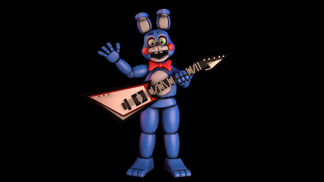 Steam Workshop Fnaf 2 Remastered Toy Bonnie S New Guitar Texture