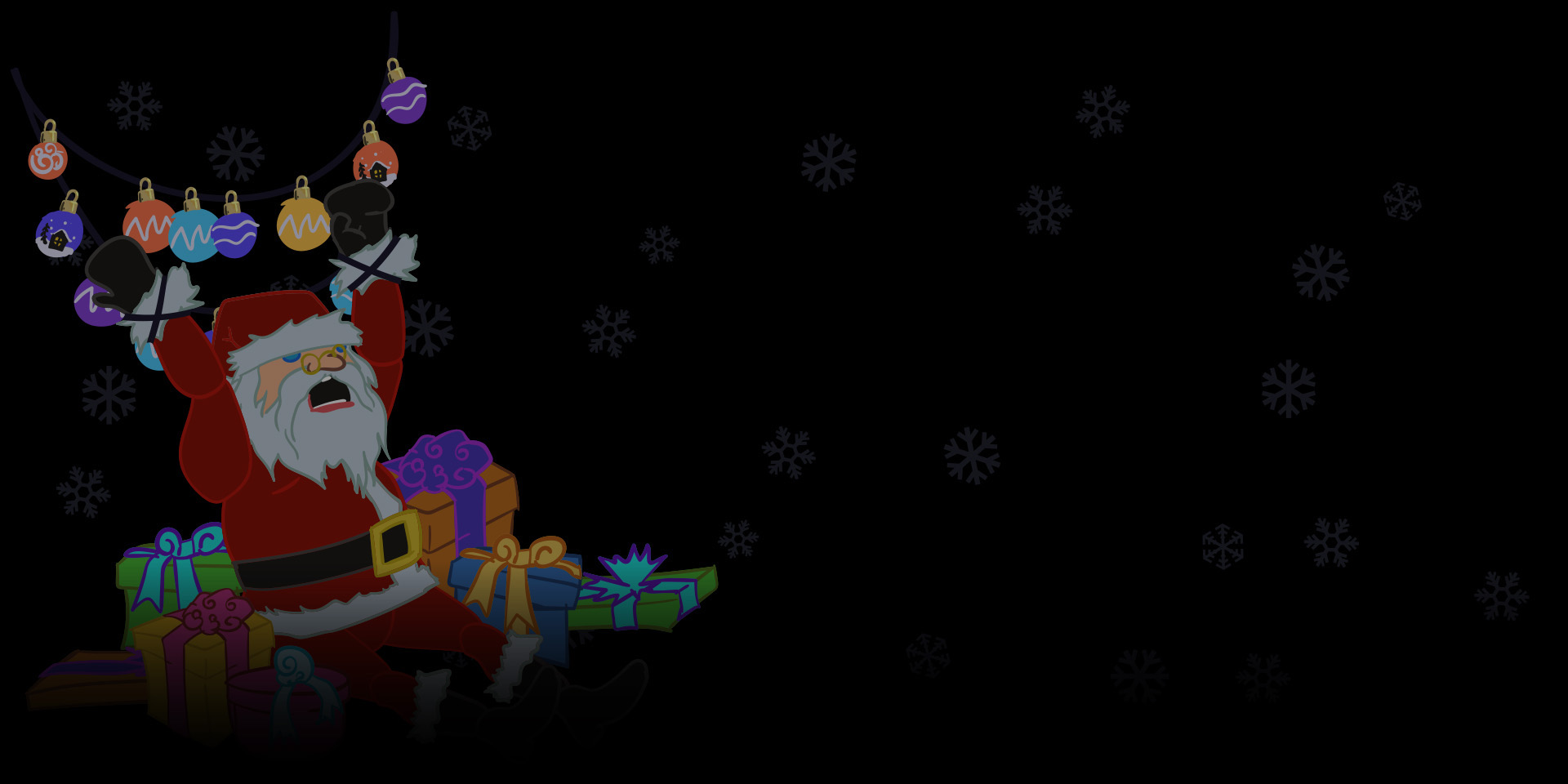 We need Christmas theme animated background : r/Steam