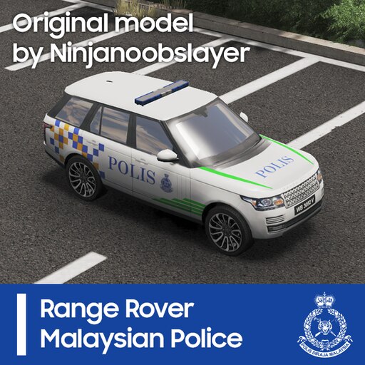 Steam Workshop Range Rover Royal Malaysian Police
