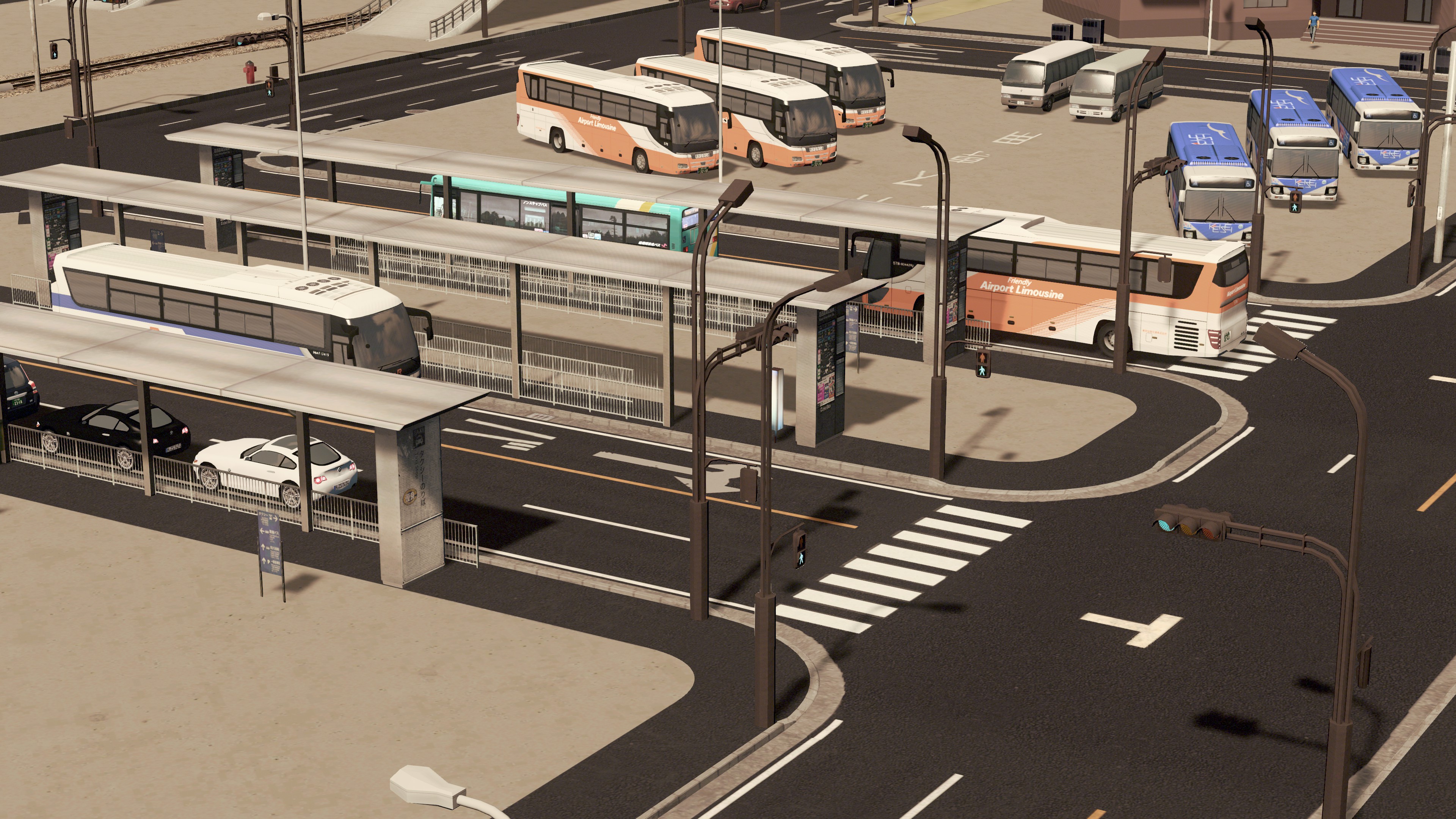 Steam Workshop タクシー乗り場 大 小 バス乗り場 Taxi Stand Big Small Bus Stand Prop