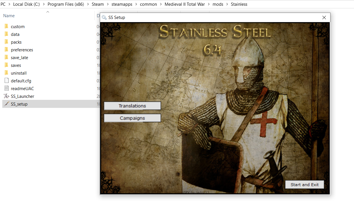 Teutonic Order into Stainless Steel 6.4 Early Campaign image 1