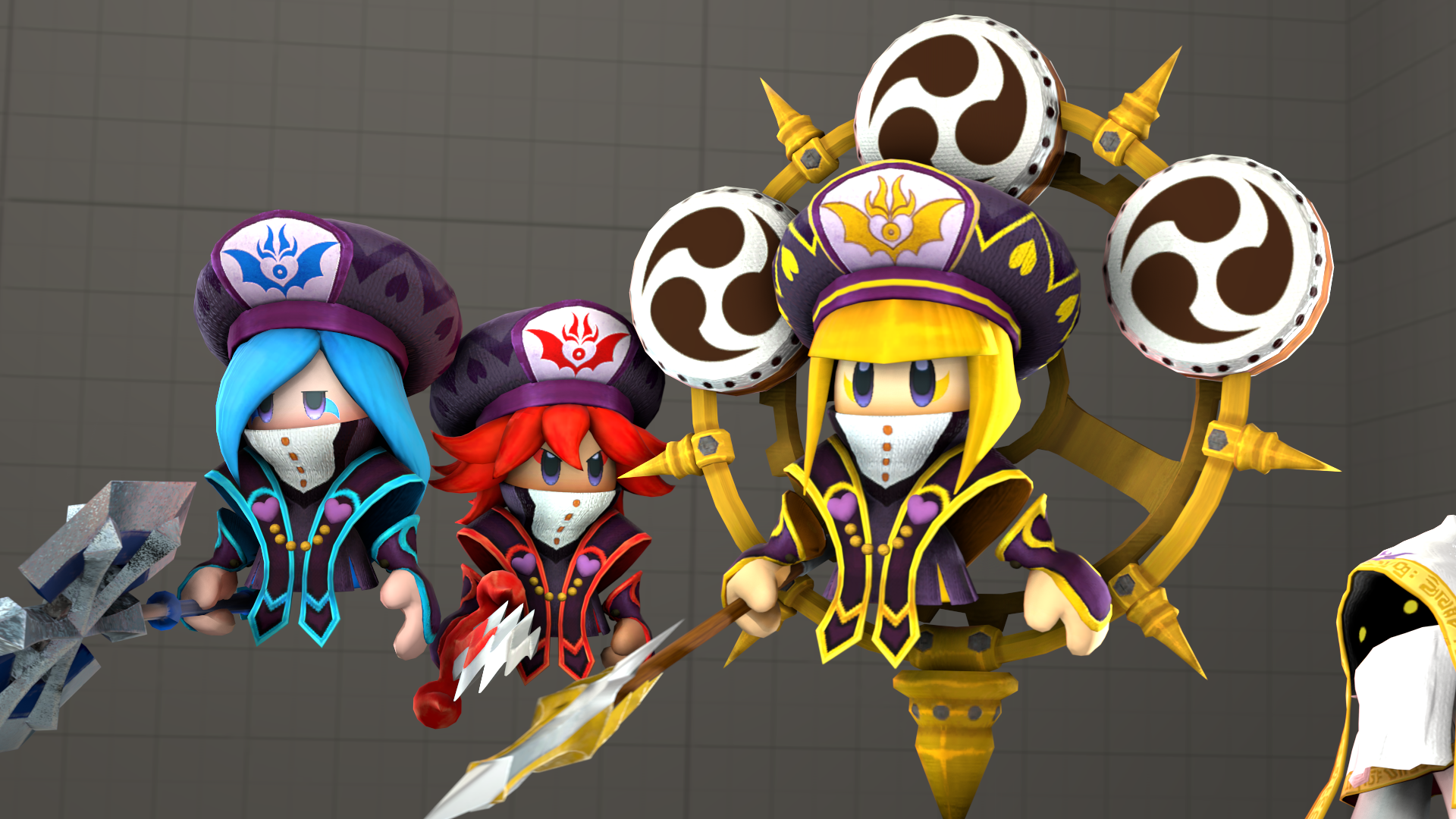 เว ร กชอปบน Steam Kirby Star Allies Three Mage Sisters And Hyness