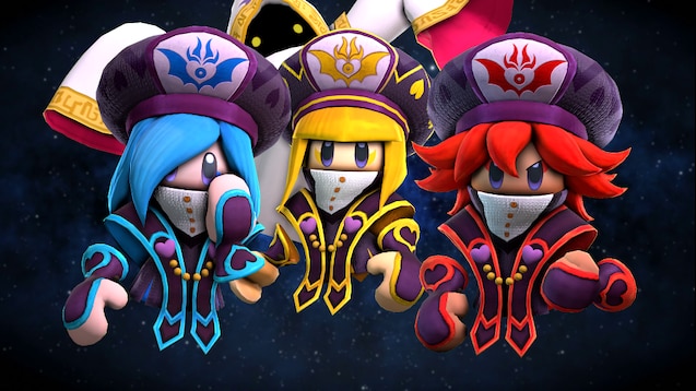 Steam Workshop::Kirby Star Allies - Three Mage Sisters and Hyness