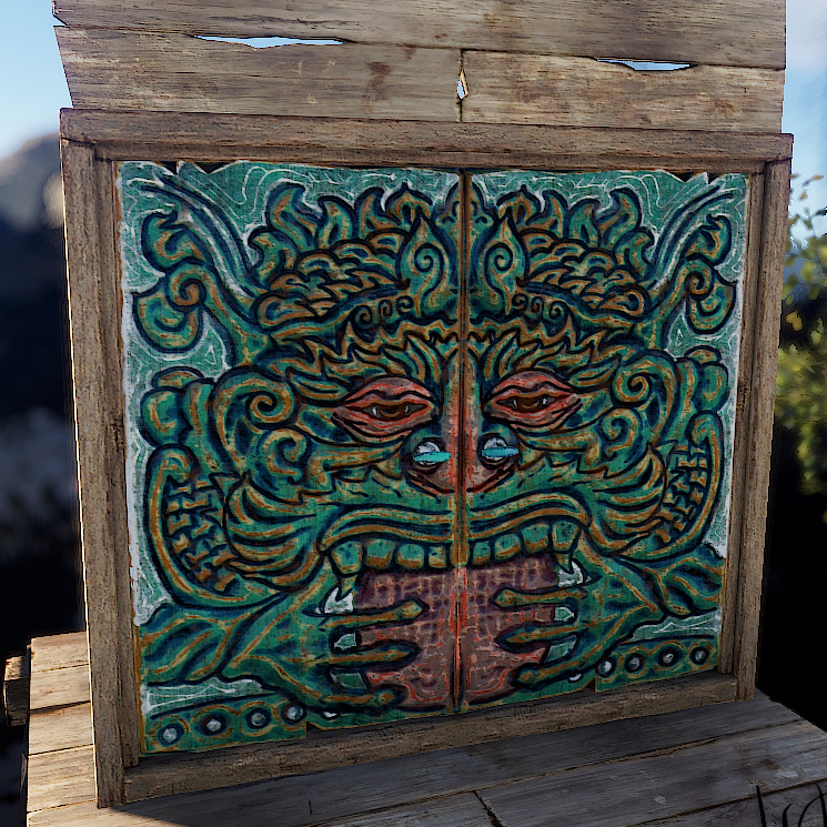 Wind King Wooden Double Door thumbnail 2