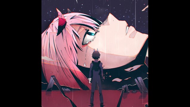 Steam Workshop::Darling in the Franxx - Zero Two and Hiro - Animated