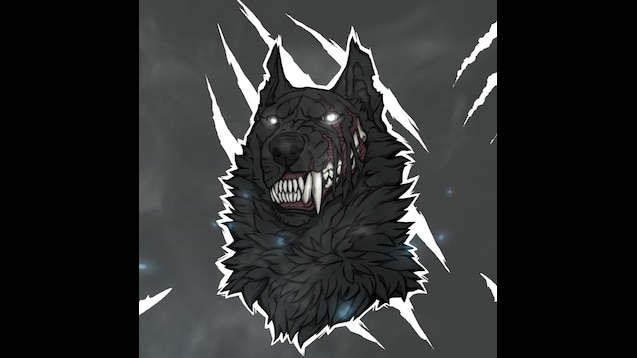 scary anime wolf pictures