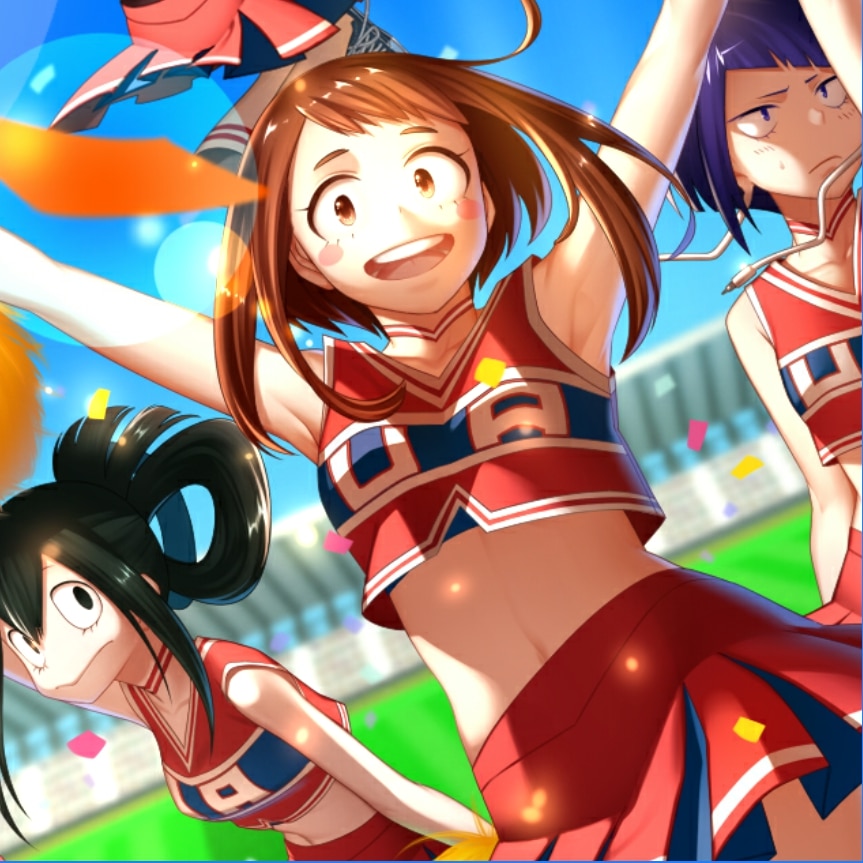 Boku No Hero Academia Cheerleaders