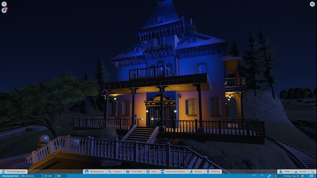 Steam Workshop Phantom Manor Dark Ride Disneyland Paris Haunted Mansion - roblox haunted house picture