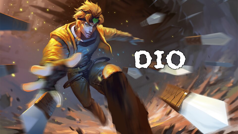 Steam Workshop::Dio Brando / JoJo's Bizarre Adventure / Dark Wallpaper