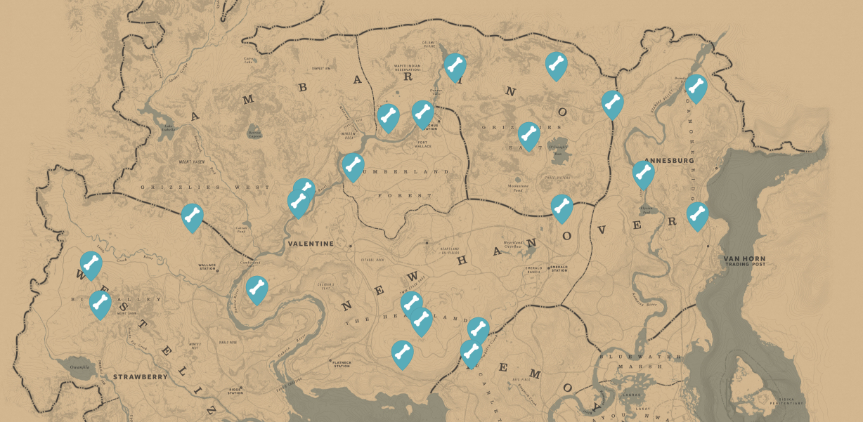 stenografi Rullesten Dårlig skæbne Steam Community :: Gids :: Red Dead Redemption 2 🎟️ (Guide) - Map Finder  "SECRET" Locations