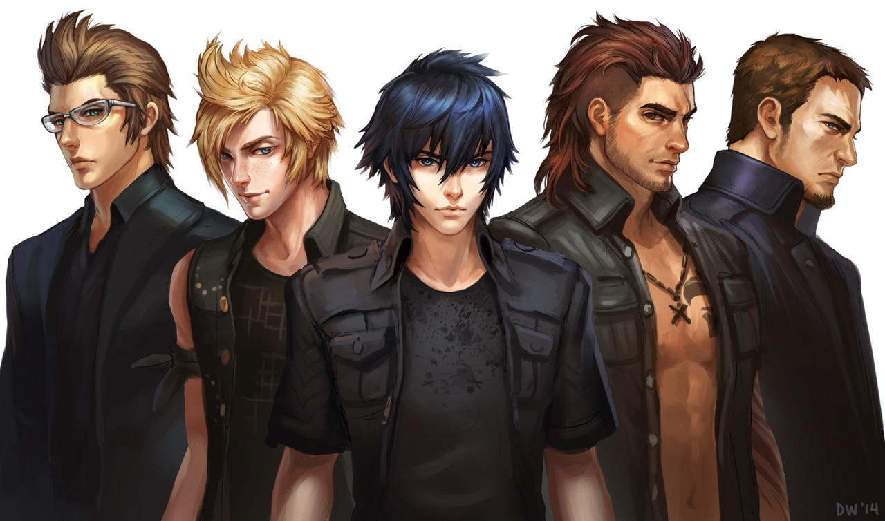 Characters appearing in Brotherhood: Final Fantasy XV Anime