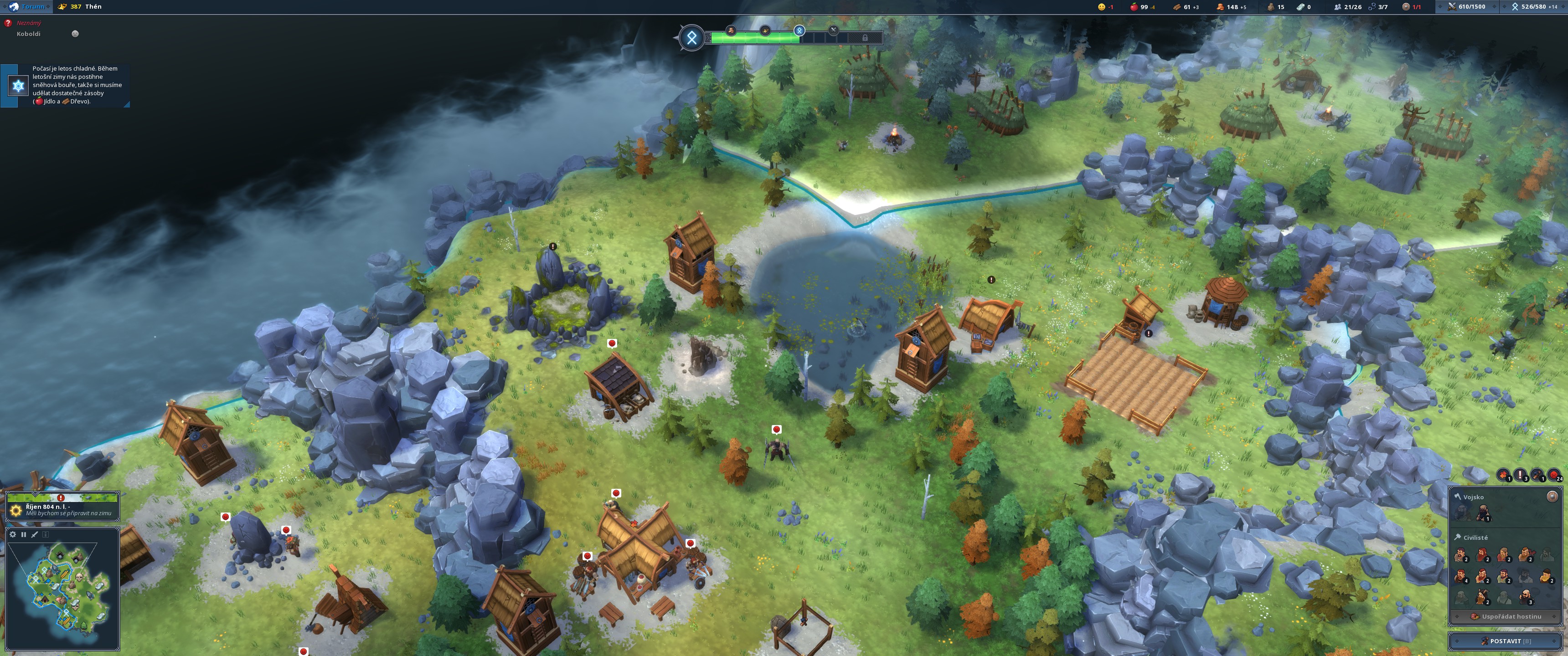 Скриншот игрового процесса Northgard